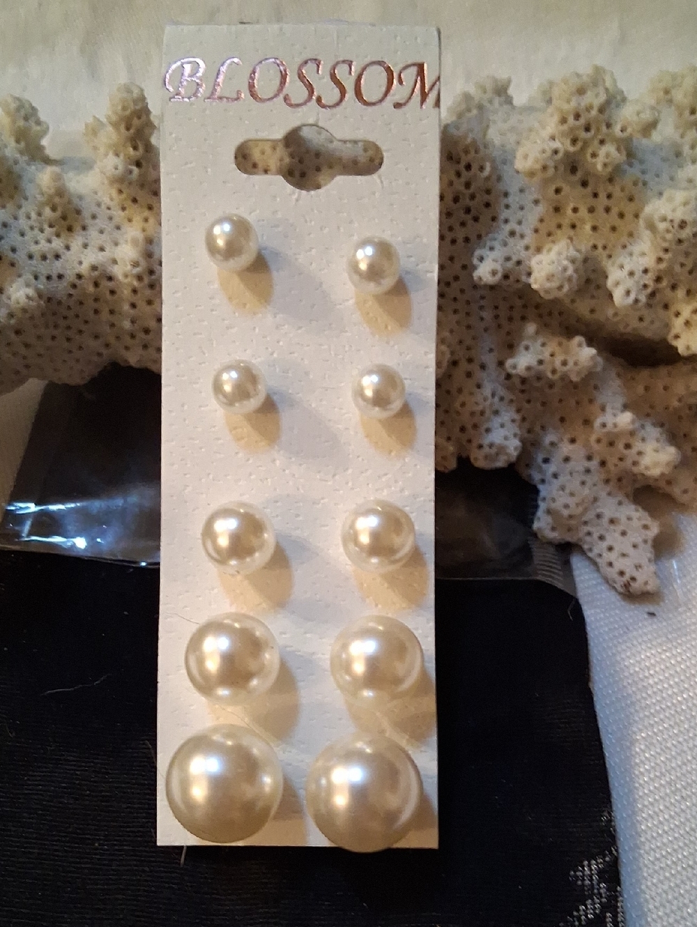 Blossom Ivory Pearl Stud Earring Set - Multi-Pack